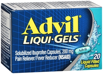 Advil 200 mg Liqui-Gels Ibuprofen 20 Soft Gels 