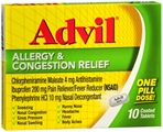 Advil Allergy & Congestion Relief Tablets 10 each 