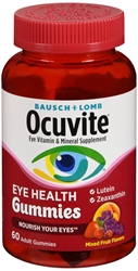 Bausch + Lomb New Ocuvite Eye Health Gummies with Lutein, Zeaxanthin and other Antioxidants, 60 Count 