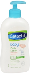 Cetaphil Baby Daily Body Lotion with Organic Calendula, Sweet Almond Oil, 13.5 oz 