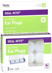 Flents Seal-Rite Silicone Ear Plugs 