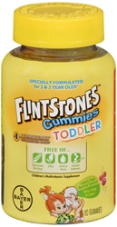 Flintstones Toddler Multivitamin Gummies, 80 Count 