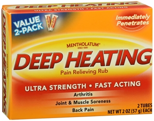 Mentholatum Deep Heating Rub 2 oz 