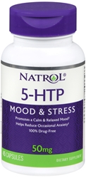 Natrol 5 HTP 50mg Dietary Supplement - 45 capsules per pack -- 1 each 