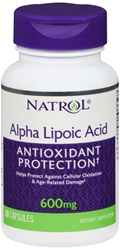 Natrol Alpha Lipoic Acid 600 Mg, 30 count 