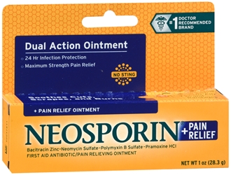 Neosporin + Pain Relief Ointment, 1 Oz 