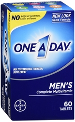One A Day Mens Health Formula Multivitamin, 60 Count 