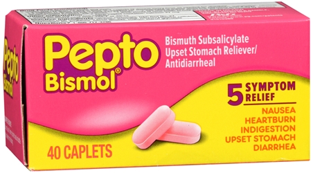 Pepto-Bismol Caplets Original 40 each 