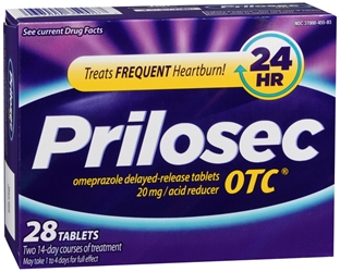 Prilosec OTC Acid Reducer Tablets 28 