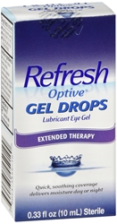 REFRESH Optive Gel Drops Lubricant Eye Gel 0.33 oz 