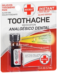 Red Cross Toothache Complete Medication Kit 0.12 oz 