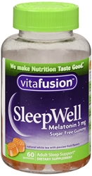 Vitafusion SleepWell Gummies White Tea with Passion Fruit 60 Each 