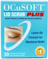OCuSOFT Lid Scrub Plus Pre-Moistened Pads - 30 ct 