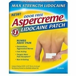 ASPERCREME Lidocaine Patches 5 each 
