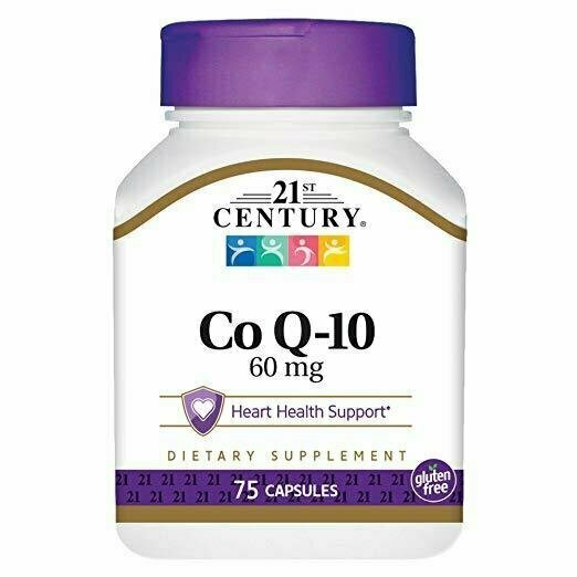 21st Century Co Q10 60 mg Capsules, 75 Count 