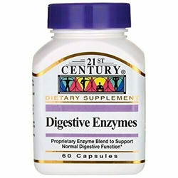 21st Century Digestive Enzymes 60 Capsules 