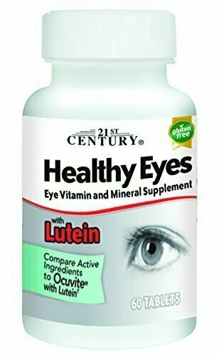 21st Century Healthy Eyes with Lutein Tablets, 60 Count 