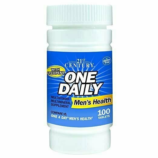 21st Century One Daily Mens Health Tablets, 100 Count 