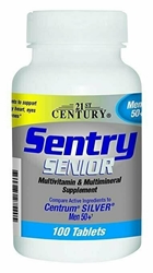 21st Century Sentry Senior Men 50Plus Tablets, 100 Count 