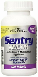 21st Century Sentry Senior Women 50 Plus Tablets, 100 Count 