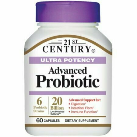 21st Century Ultra Potency Advanced Probiotic Capsules 60 Pack 