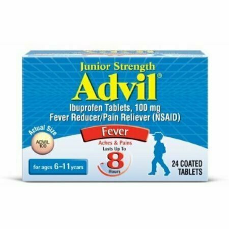 Advil Chewable Tablets Junior Strength 100 mg, Grape 24 each 