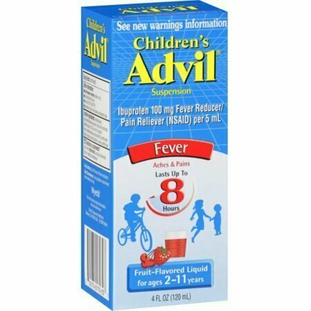 Advil Childrens Suspension, Fruit Flavored 4 oz 