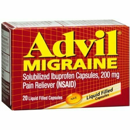 Advil Migraine 200 mg Liquid Filled Capsules 20 each 