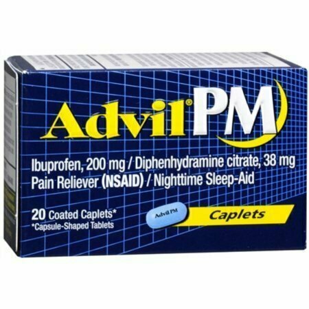 Advil PM 200 mg Coated Caplets 20 each 