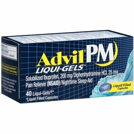 Advil PM Liqui-Gels Ibuprofen Pain Reliever 40 each 
