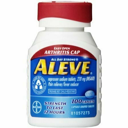 Aleve Caplets Easy Open Arthritis Cap 100 each 