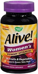 Alive Womens Gummy Multivitamin 60ct 