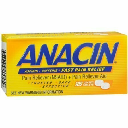 Anacin Tablets 100 each 