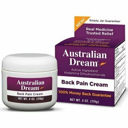 Australian Dream Back Pain Cream 4 oz 