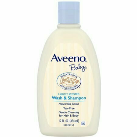 AVEENO Baby Wash & Shampoo, Lightly Scented 12 oz 