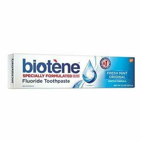 Biotene Fluoride Toothpaste, Fresh Mint - 4.3 Oz 