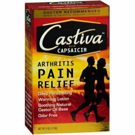 Castiva Arthritis Pain Relief Lotion with Capsaicin 4 oz 