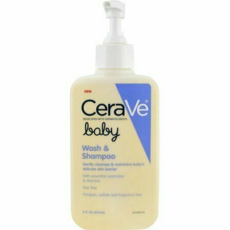 CeraVe Baby Wash and Shampoo, 8 oz 