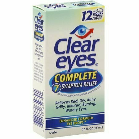 Clear Eyes Complete 7 Symptom Relief Eye Drops 0.50 oz 