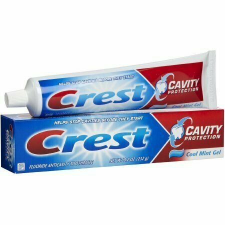 Crest Cavity Protection Toothpaste Gel Cool Mint 8.20 oz 
