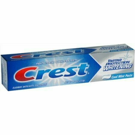 Crest Tartar Protection Toothpaste Whitening Cool Mint Paste 8.20 oz 