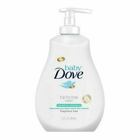 Dove Baby Tip To Toe Body Wash, Sensitive Moisture, 13 Oz 
