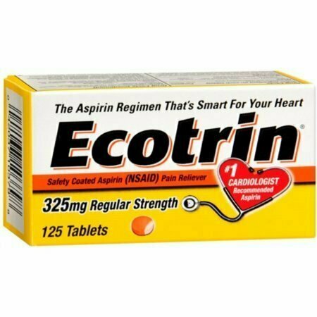 Ecotrin 325 mg Regular Strength Tablets 125 each 