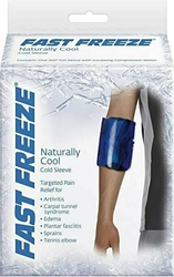 Fast Freeze Naturally Cool Cold Therapy: Compression Sleeve, X-Large 