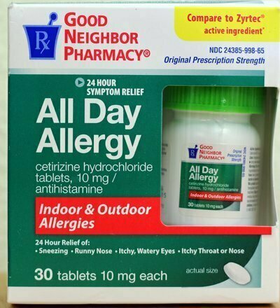 GNP All Day Allergy (30 Tablets) 