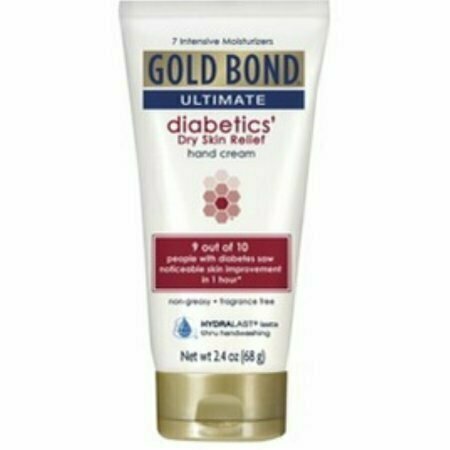 Gold Bond Ultimate Diabetic Dry Skin Relief Hand Cream, 2.4 oz 