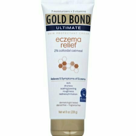 Gold Bond Ultimate Eczema Relief Skin Protectant Cream 8 oz 
