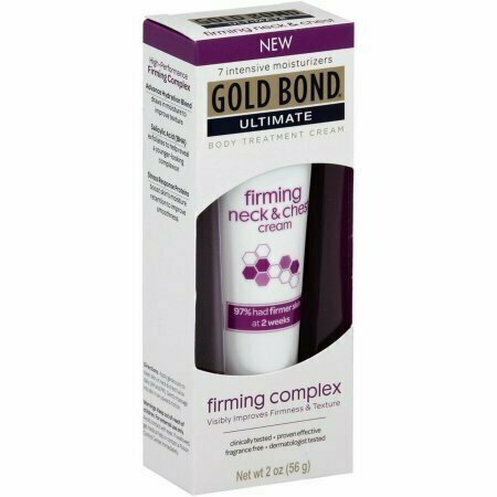 Gold Bond Ultimate Firming Neck & Chest Cream, Fragrance Free 2 oz 