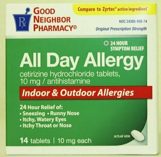 Good Neighbor Pharmacy All Day Allergy (10mg, 14 Tablets) 