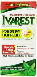 Ivarest Anti-Itch Cream, Maximum Strength, Medicated, 2 OZ 